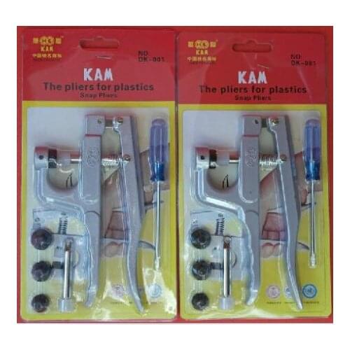 10pcs/lot Kam Plastic Snap Button Plier DK-001 Snap Tool DK-001