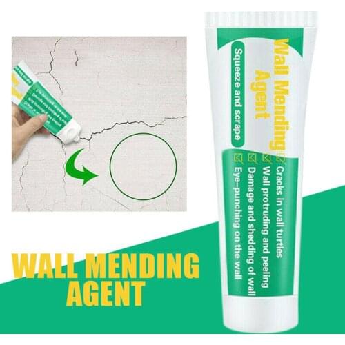 100ml Valid mould proof Wall Mending Agent Wall Repair Cream Wall Crack Nail Repair quick-drying patch restore With Scraper