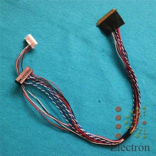 I-PEX 20453-20455 40 Pin 1ch Pitch 0.5mm LED LVDS Cable for 10.1inch-15.6 inchs LCD Panel B156XW02 LP156WH2 1366x768