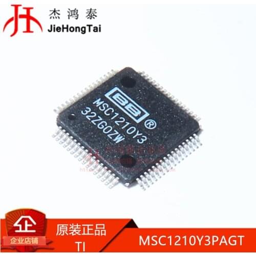 Free shipping MSC1210Y3PAGT ADCDAC TQFP64 MSC1210Y3 10PCS
