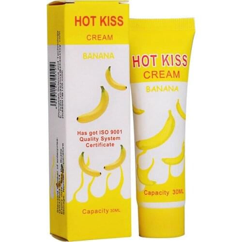Sex Lubricant 30ml Water-based Banana flavor Sex Oil Vaginal and Anal Gel Adults Sex Product oral sex lubricants
