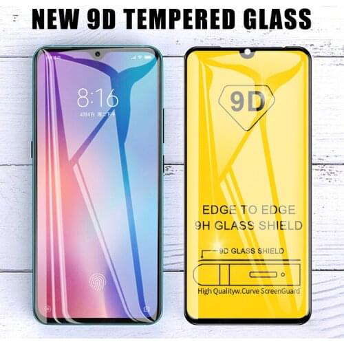 9D Full Curved protective glass For xiaomi mi 9t Glass pocophone F1 tempered glas For xiaomi mi 9 t pro Xiomi 8 a2 lite 6x Film