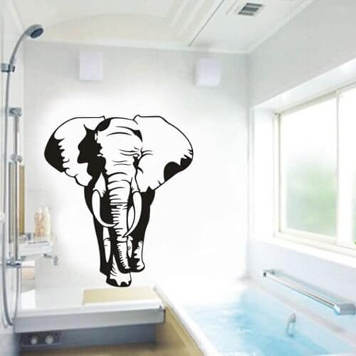 Creative Elephant Modern Home Decoration Poster Wall Sticker DIY Animal Wallpaper Abstract Wallpaper Wall Decals Art