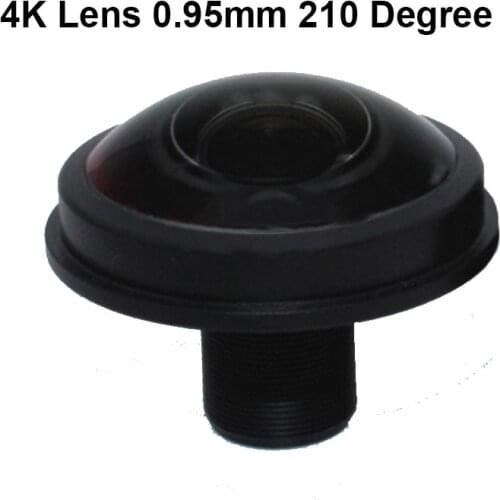 12.0Megapixel 4K Lens 0.95mm Lens 210 Degree Ultra Wide Fisheye Lens Aerial photograph Face Recognition Drones FPV Camera Lens