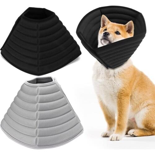 Bone Pattern Pet Dogs Cats Collar Pet Cat Elizabeth Circle Dog Anti-bite Lick Protector Wound Healing Collar Pet Accessories