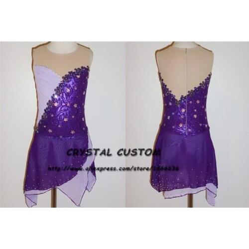 Professional Custom Figure Skating Dresses Adult Graceful New Brand Ice Skating Dresses For Competition DR4475