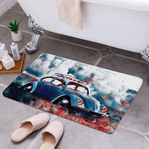 Beetle in the Field Carpet Areas Rug Non-slip Floor Mat Rug 3D Printing Living Room Bedroom Door Mat Home Decoration