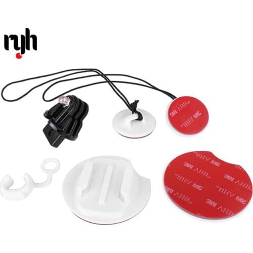 RYH 8-IN-1 Surfboard Surfing FCS Plug Mount Kit for Gopro Hero 9 8 7 6 5 4 3+/3/2/1 Osmo Sj Yi Dji Sport Action Camera
