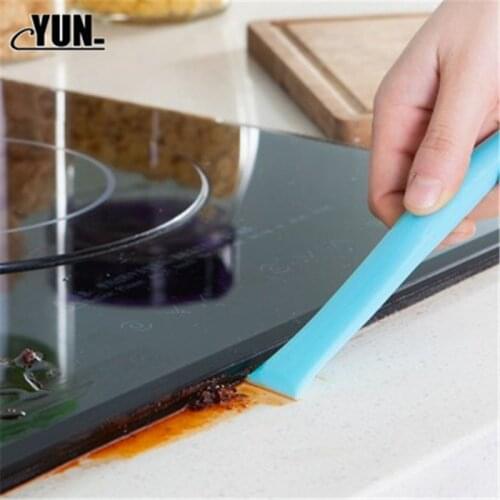 Household Double-head Cleaning Scraper Multi-function Gas Stove Gap Stain Decontamination Scraper Creative Cleaning Scraper 6D