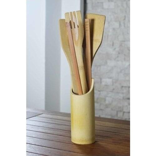 Trend 2021 Dad In Kit-Bamboo Spoon set посуда для кухни наборы set kitchen vaisselle platos