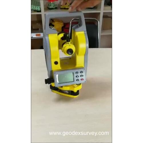 High Precision LDT-202L Electronic Theodolite with laser pinpoint Digital Theodolite Survey Equipment with laser pinpoint