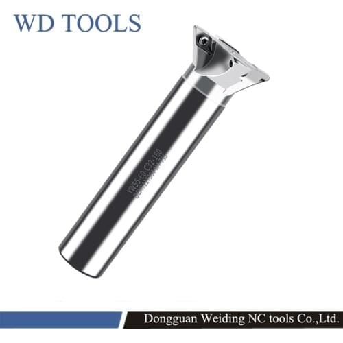 1pc 55/60 Degrees HSS Dovetail Milling Cutter CNC End Mill Straight Shank CNC Router Bit Dovetail end mill