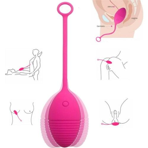 10 Modes Vibrating Egg Ben Wa Ball Kegel Exercise Vaginal USB Rechargeable Vibrators Waterproof Sex Toy For Women Adult Erotic