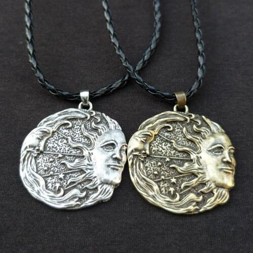 2021 Vintage Explosions Vikings Metal Necklace Viking Amulet Stainless Steel Chain for Men Women Pendant Jewelry Accessories