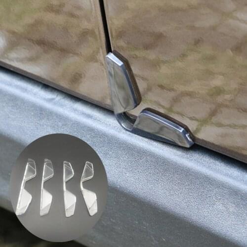4 pieces / set of PVC door bottom bumper strips for Toyota Camry Corolla RAV4 Yaris Highlander/Land Cruiser/PRADO Vios Vitz