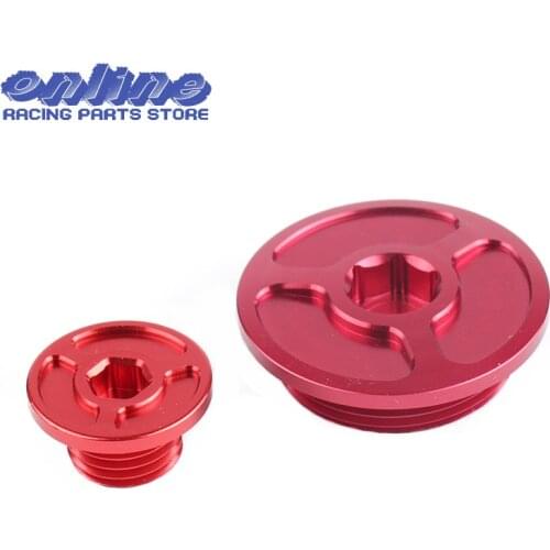 Motorcycle accessories motocross CNC Engine Timing Plug for honda crf150r crf250r crf450r crf450x crf 250r dirt bike offroad