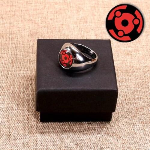 Anime HUOYING ninja xiao organization kaleidoscope weasel zhu qing bai zero north and south hai xuan SAN yu cos props ninja ring