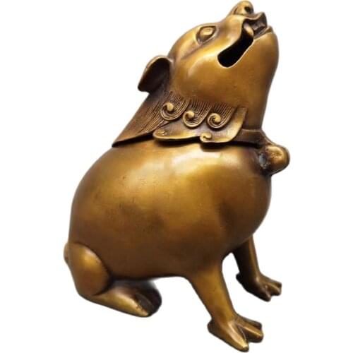 Archaize pure copper to the sky roar feng shui bronze ornaments town house wealth home accessories