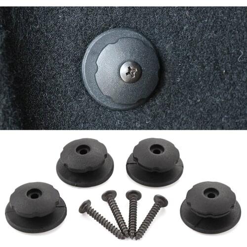 Car Trunk Hook Cargo Net Tie Down Hook Mounting Set for Jeep Renegade Grand Dodge Ram 1500 Journey Charger Dart Challenger