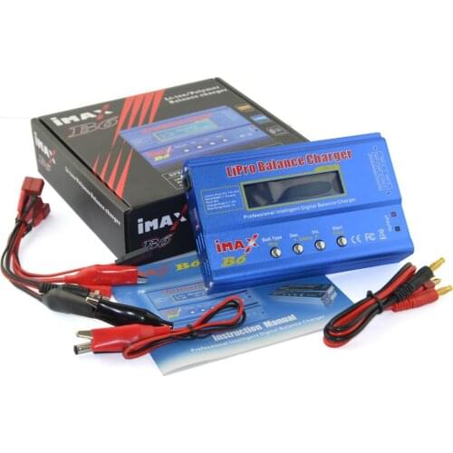 IMAX B6 80W 6A RC Battery Balance Charger Digital Discharger Optional for 1-6s Lipo life NiMh Li-ion Ni-Cd Rc Charger