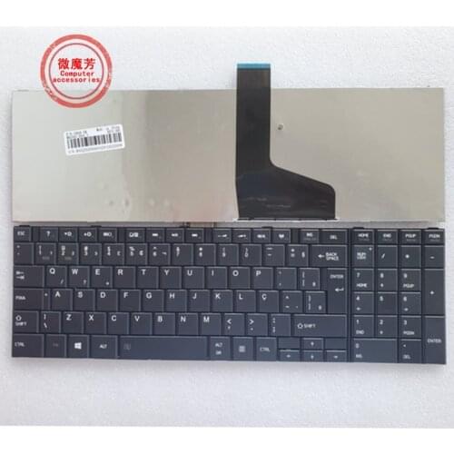 Brazil/BR Keyboard For TOSHIBA C850 C855D C850D C855 C870 C870D C875 P850 L850 L875 L875D L950 L950D L955 L955D