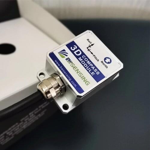 SEC295 Nine 9 Axis All Attitude AHRS Module Heading Reference System Digital Compass Sensor ( RS232 RS485 TTL Modbus Optional)