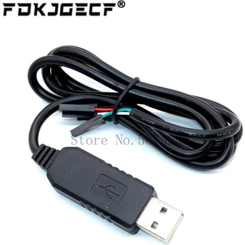PL2303 PL2303HX USB to UART TTL Cable Module 4p 4 pin RS232 Converter Serial Line Support Linux Mac Win7