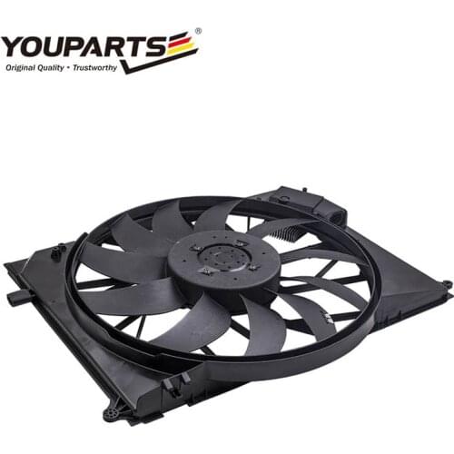 TOP Auto Engine Fan w220 850W 12V OEM 2205000293 Radiator Motor For Mercedes Benz