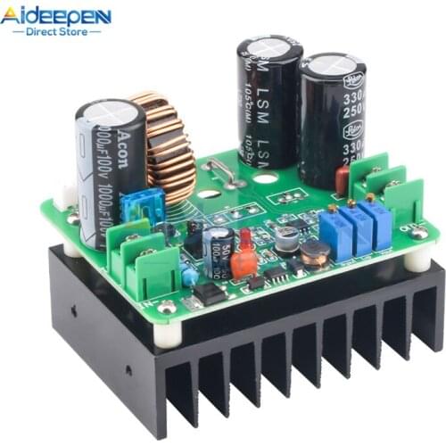 High Power 900W DC-DC Adjustable Boost Power Supply Module 12V 48V 60V To 72V 96V 120V 15A Power Supply Charger Converter Board