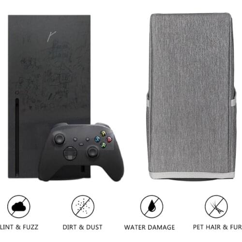 Nylon Dust Guard Anti Scratch Soft Host DustProof Cover Skin Soft Protector Sleeve for -Xbox Series X Console