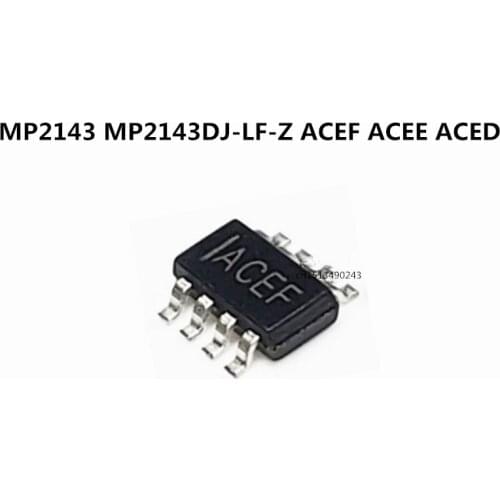 Original 10pcs/ MP2143 MP2143DJ-LF-Z SOT23-8 ACEF ACEE ACED
