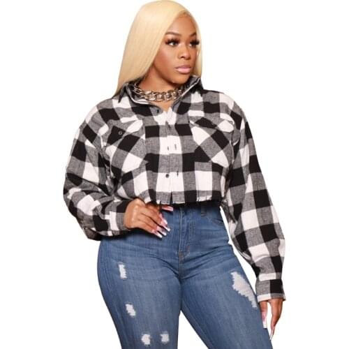 Potskie Women's Plaid Shirts