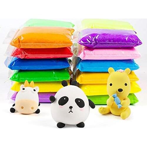Rainbow Clay Molds For Modeling Portable Box Clay 32color Educational Toys Dyes For Slime ChildrenS Gift Magic Sand For Kids