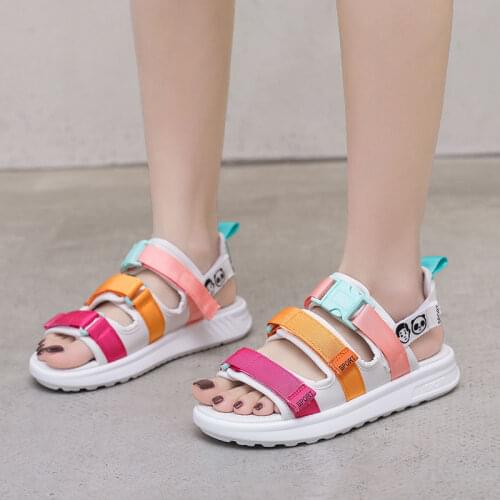 Platform Sandals Women Sandals 2021 Summer Adjustable Chunky High Heels Female Wedges Shoes for Women Manual Sandalia