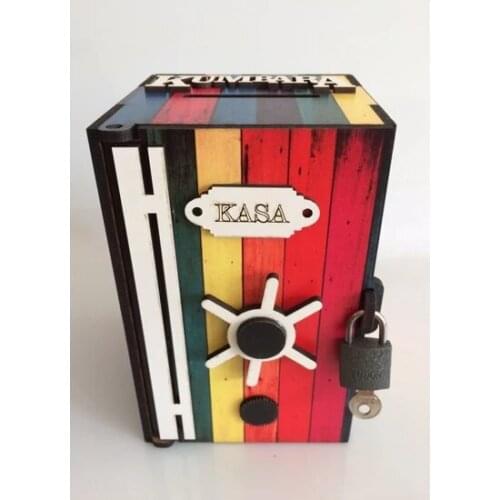 Safe box Money box Locked Wooden Box Colorful decorative objects Декоративные элементы Objetos decorativos