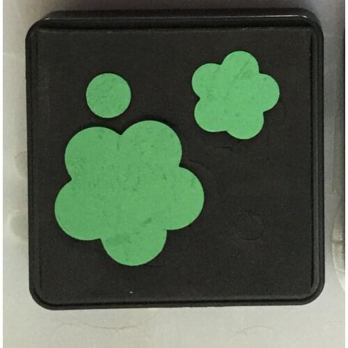 4x4inch 15.8mm thick flower wooden steel scrapbooking die custom felt/fabric cutting