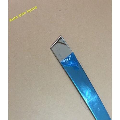 Rear Behind Trunk Tailgate Door Tail Bottom Lid Strip Streamer Cover Trim For Ford Kuga / Escape 2013 2014 2015 Auto Accessories