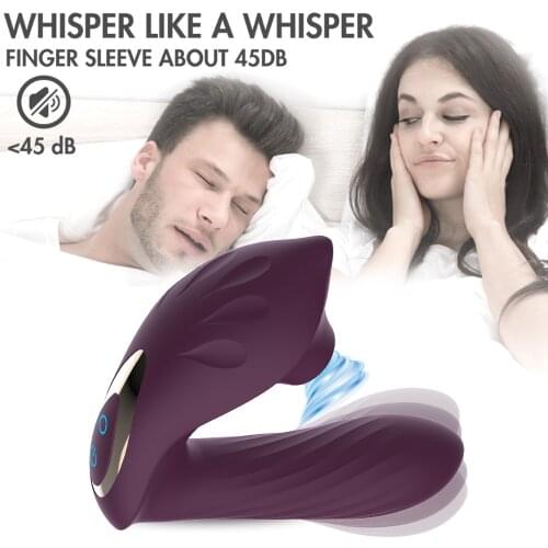 2 IN 1 Sucking Vibrator 10 Mode Vibrating Sucker Vagina Clitoris Stimulator Wearable Oral Suction Erotic Sex Toys for Women