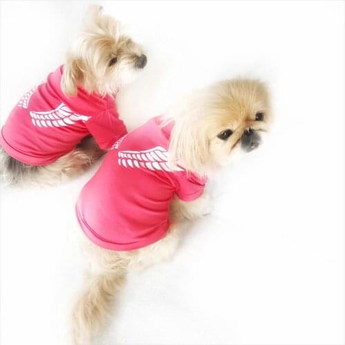 Angel Wings T-Shirt for Dogs, For Small Breeds, Dog Clothes, Dog Costumes, Pet Clothes