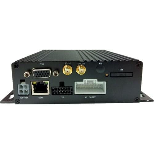 Good Quality MDVR H.265 AHD 1080P 4CH DUAL SD Card Car Mobile DVR with GPS 3G