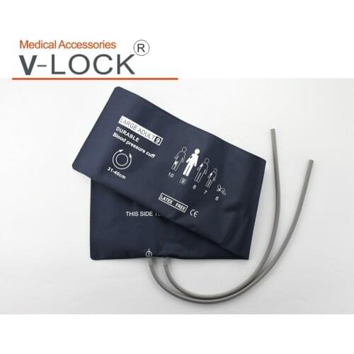 Large Adult arm without-bladder Reusable blood pressure cuff without connector