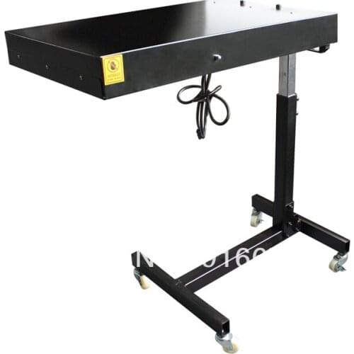 FAST FREE shipping! Hot Big Discount 4 color 4 station silk screen printing kit with flash dryer t-shirt printer stretched frame