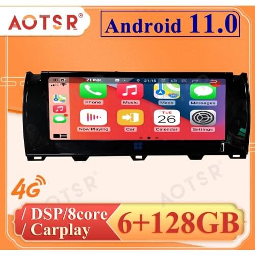 6+128G Android 11.0 GPS Navigation For Rolls-Royce GHOST Built In Carplay Car Stereo Multimedia Video GPS Player