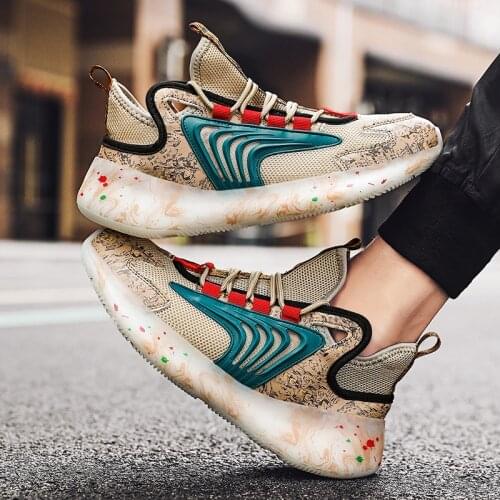 Adidasi Barbati Chunky Sneakers Mens Casual Men Athletic Shoes Sneaker Luxury Camouflage Mesh Black High For Sports