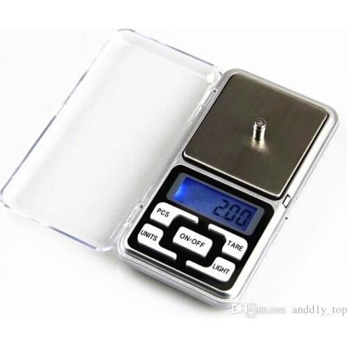 Mini Electronic Pocket Scale 200g 0.01g Jewelry Diamond Scale Balance Scale LCD Display with Retail Package