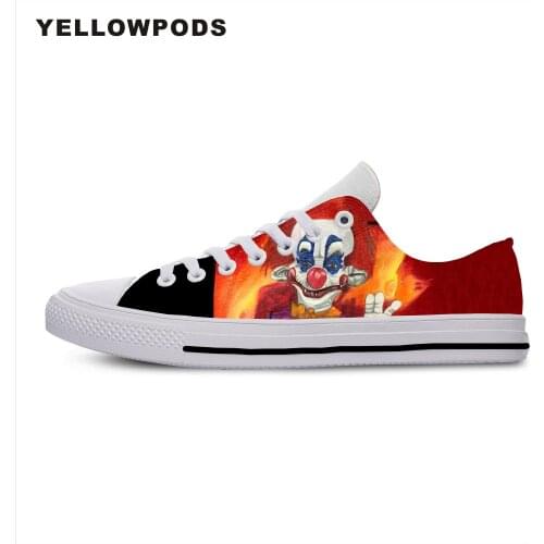 Men Casual Shoes Killer Klown Rudy Hot Fashion For Men/women High Quality 3D Printing Killer Klown Rudy Off White Shoes Man