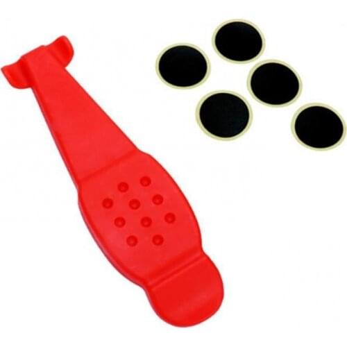 Plastic Durable Orange Bicycle Plastic Tire Lever Kit Patch Mountain Bike Repair Tool Maintenance Accessories