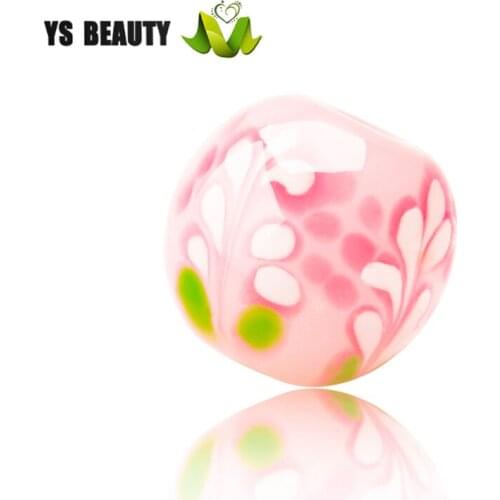 Firing hand-painted glass beads string jewelry hand string beads separated beads diy hand beads woven bracelet chain