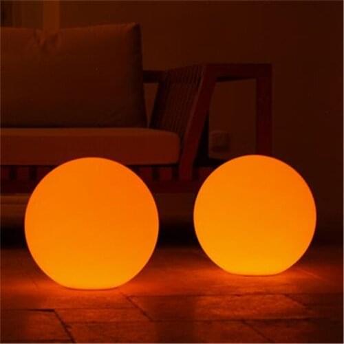 Led USB Chargeable Balls/ Outdoor/Garden Waterproof USB Rechargeable 24 Key Remote Control Dia 40cm Big Large Globe Ball