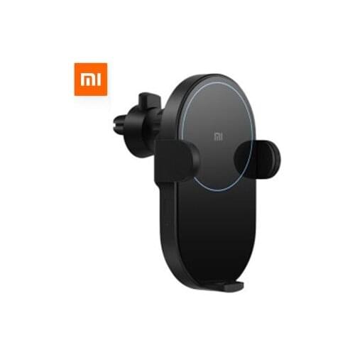 In Stock! Original Xiaomi Wireless Car Charger 20W Max Electric Auto Pinch 2.5D Glass Ring Lit Charging for Xiaomi Mi Smartphone
